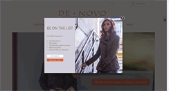 Desktop Screenshot of denovostyle.com